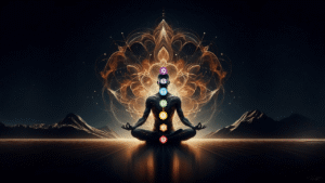 Sage meditating